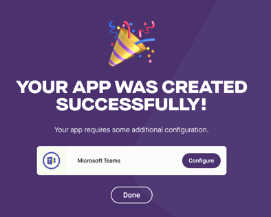 App Created Successfully 
