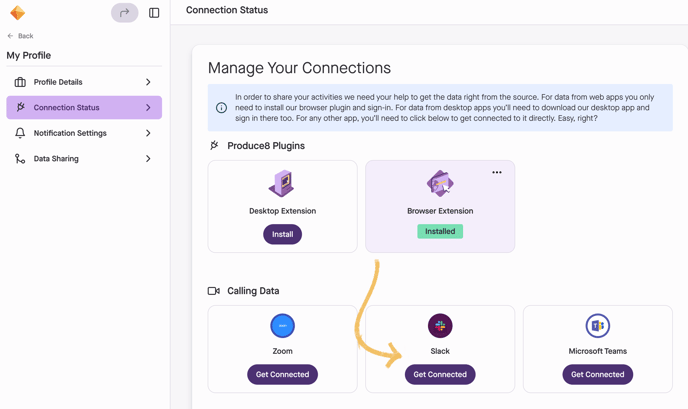 Get Connected - Slack